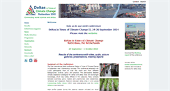 Desktop Screenshot of climatedeltaconference.org